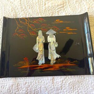 vintage japanse tray